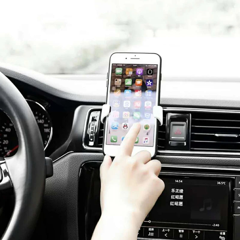 Universal Gravity Auto Phone Holder Car Air Vent Clip Mount Mobile Phone Holder Cellphone Stand Support for Iphone for Samsung