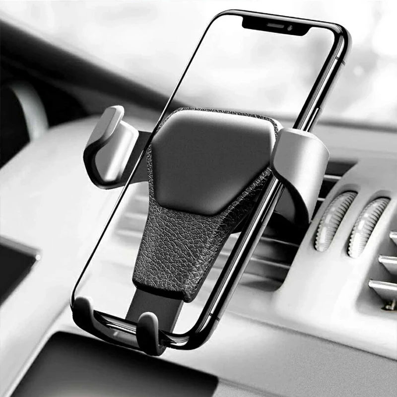Universal Gravity Auto Phone Holder Car Air Vent Clip Mount Mobile Phone Holder Cellphone Stand Support for Iphone for Samsung